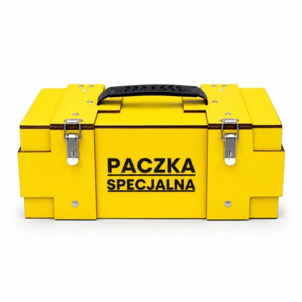 Skrzynka Paczka Specjalna na Whisky i Wódkę Prezent Urodzinowy
